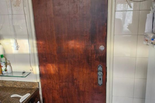 Cozinha de apartamento para alugar com 2 quartos, 66m² em Liberdade, São Paulo