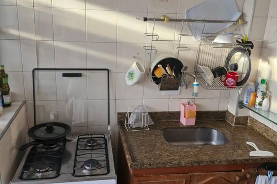 Cozinha de apartamento para alugar com 2 quartos, 66m² em Liberdade, São Paulo