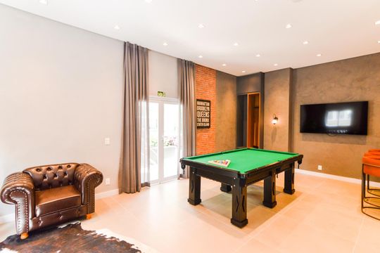 Sala de Jogos  de kitnet/studio para alugar com 1 quarto, 30m² em Picanço, Guarulhos