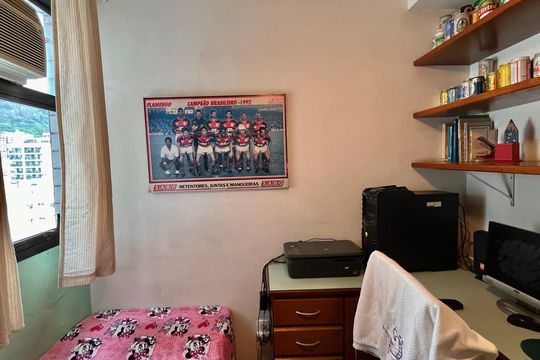 Quarto 3 de apartamento à venda com 3 quartos, 93m² em Botafogo, Rio de Janeiro