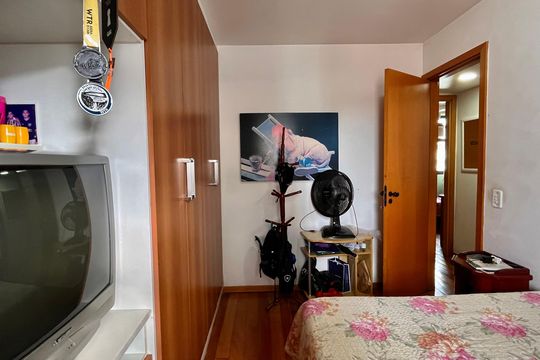 Quarto de apartamento à venda com 3 quartos, 93m² em Botafogo, Rio de Janeiro