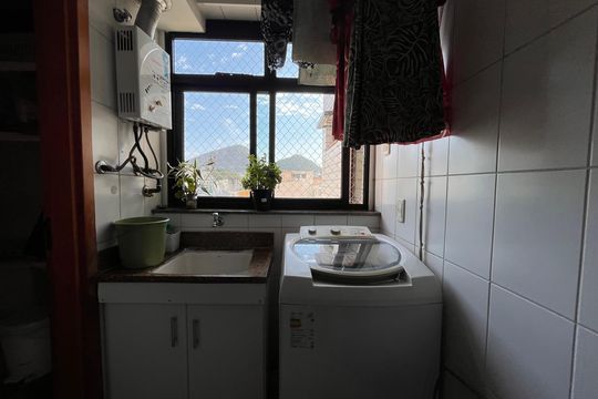 Área de Serviço de apartamento à venda com 3 quartos, 93m² em Botafogo, Rio de Janeiro