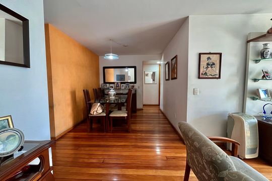 Sala de apartamento à venda com 3 quartos, 93m² em Botafogo, Rio de Janeiro