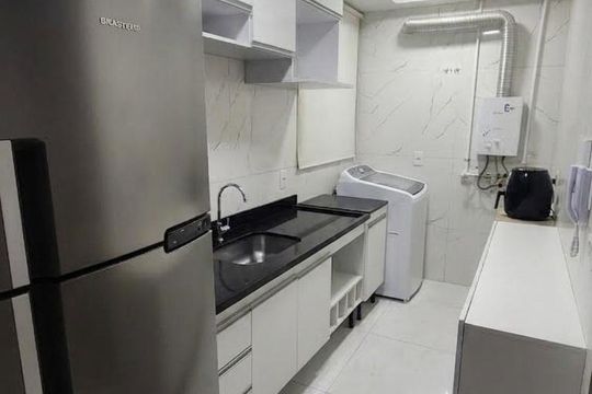 Cozinha de apartamento para alugar com 2 quartos, 40m² em Madureira, Rio de Janeiro