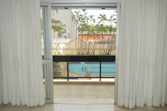 Sala de apartamento para alugar com 3 quartos, 127m² em Centro, Ribeirão Preto