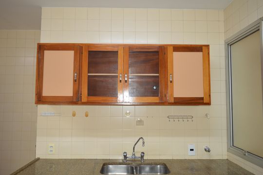 Cozinha de apartamento para alugar com 3 quartos, 127m² em Centro, Ribeirão Preto