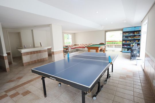 Área comum - Sala de jogos de apartamento para alugar com 3 quartos, 125m² em Rio Pequeno, São Paulo