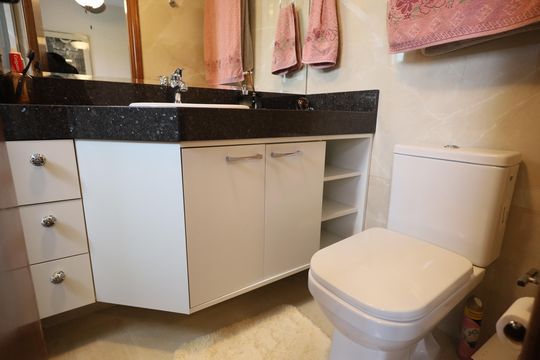 Banheiro da Suíte 2 de apartamento para alugar com 3 quartos, 125m² em Rio Pequeno, São Paulo