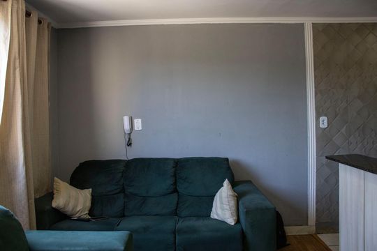 Sala de apartamento para alugar com 2 quartos, 47m² em Conjunto Habitacional Santa Etelvina Iii, São Paulo