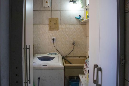 Área de Serviço de apartamento para alugar com 2 quartos, 47m² em Conjunto Habitacional Santa Etelvina Iii, São Paulo