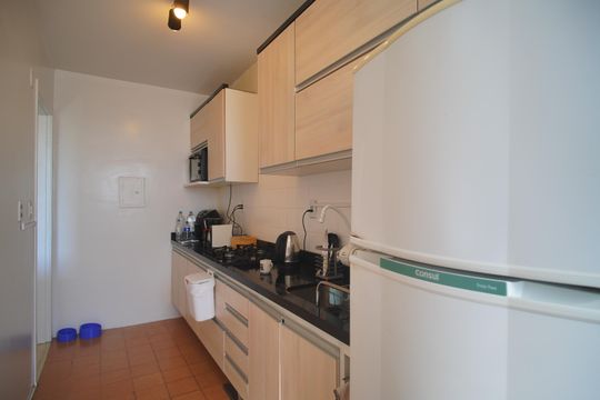 Cozinha de apartamento à venda com 2 quartos, 63m² em Hamburgo Velho, Novo Hamburgo