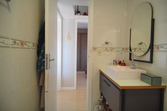 Banheiro de apartamento à venda com 2 quartos, 63m² em Hamburgo Velho, Novo Hamburgo