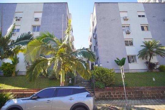 Fachada de apartamento à venda com 2 quartos, 63m² em Hamburgo Velho, Novo Hamburgo