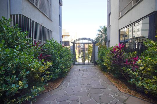 Área externa de apartamento à venda com 2 quartos, 63m² em Hamburgo Velho, Novo Hamburgo