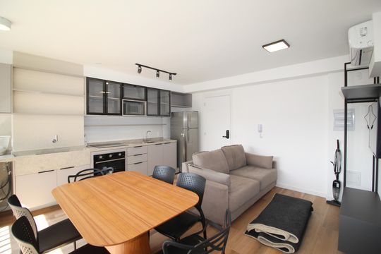 Apartamento para alugar com 1 quarto, 38m² em Indianópolis, São Paulo