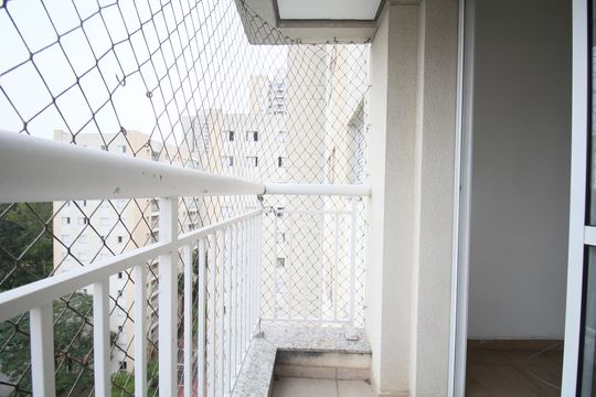 Varanda da Sala de apartamento para alugar com 2 quartos, 56m² em Vila Sonia do Taboao, Taboão da Serra