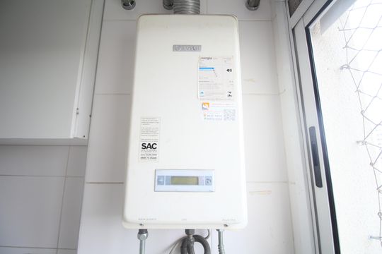 Cozinha/Área de serviço de apartamento para alugar com 2 quartos, 56m² em Vila Sonia do Taboao, Taboão da Serra