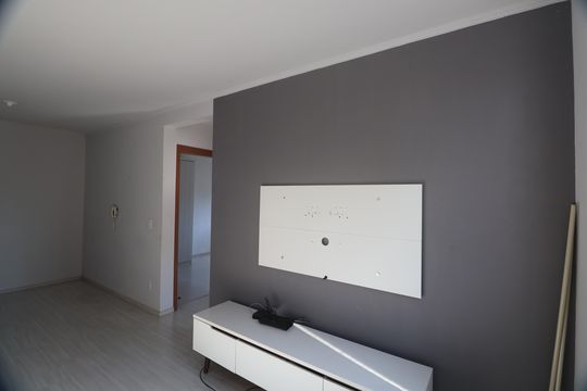 Sala de apartamento para alugar com 2 quartos, 48m² em Olaria, Canoas