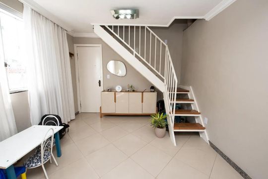 Sala de apartamento para alugar com 3 quartos, 120m² em Eldorado, Contagem