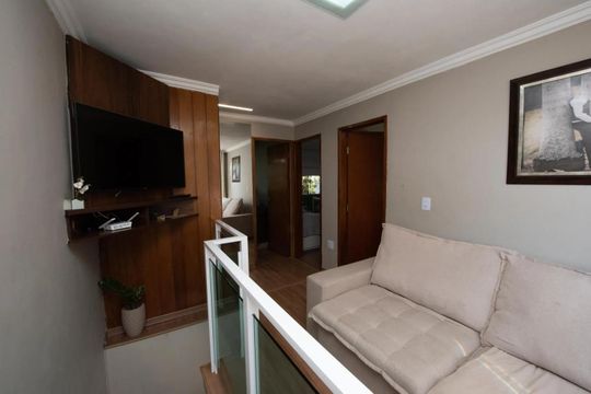 Hall de apartamento para alugar com 3 quartos, 120m² em Eldorado, Contagem