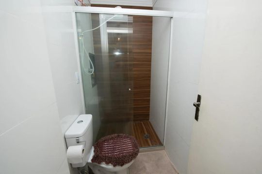 Banheiro da suíte de apartamento para alugar com 3 quartos, 120m² em Eldorado, Contagem