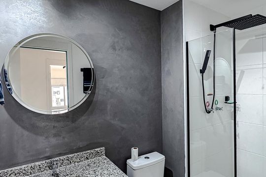 Banheiro de apartamento para alugar com 2 quartos, 52m² em Tatuapé, São Paulo