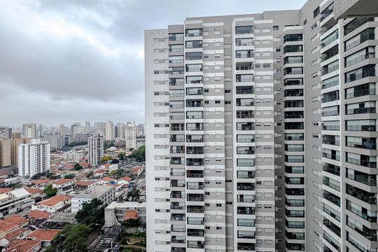 Vista do Quarto 2 de apartamento para alugar com 2 quartos, 52m² em Tatuapé, São Paulo