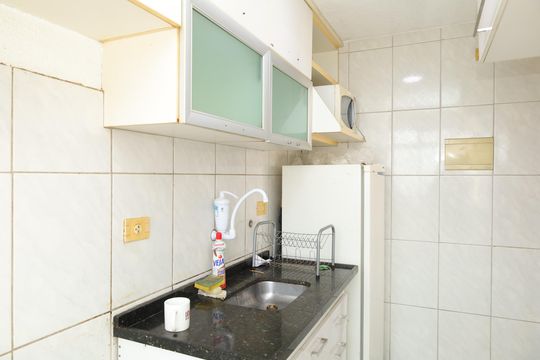 Cozinha de apartamento à venda com 3 quartos, 50m² em Vila Chabilandia, São Paulo