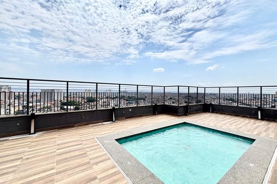 Área comum - Piscina de apartamento para alugar com 2 quartos, 62m² em Vila Esperança, São Paulo