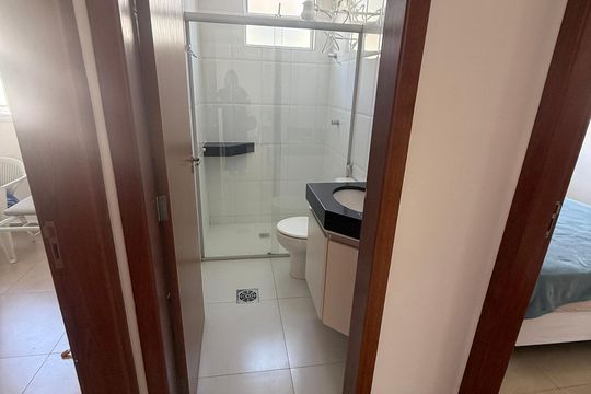 Banheiro social de apartamento à venda com 2 quartos, 70m² em Prado, Belo Horizonte
