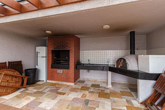 Área comum - Churrasqueira de apartamento à venda com 2 quartos, 53m² em Bussocaba, Osasco
