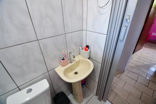 Banheiro de casa para alugar com 3 quartos, 170m² em Jardim Santana, Campinas