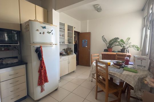 Cozinha/Área de serviço de apartamento à venda com 2 quartos, 70m² em Santo Antônio, Belo Horizonte