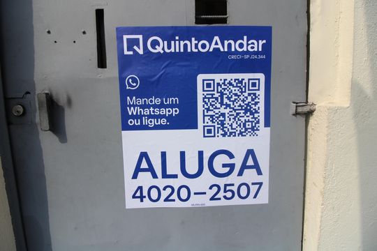 placa de casa para alugar com 2 quartos, 50m² em Vila Nhocuné, São Paulo