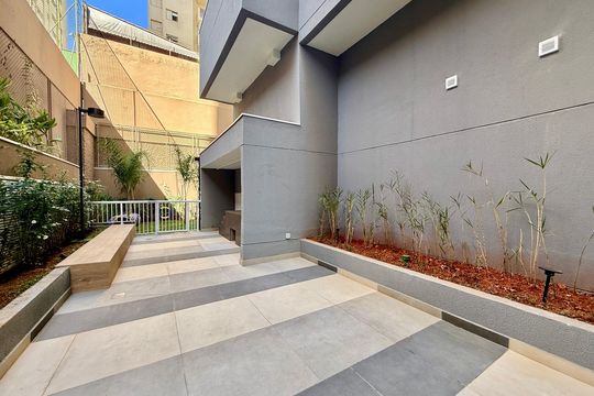 Área comum de kitnet/studio para alugar com 1 quarto, 30m² em Brooklin, São Paulo