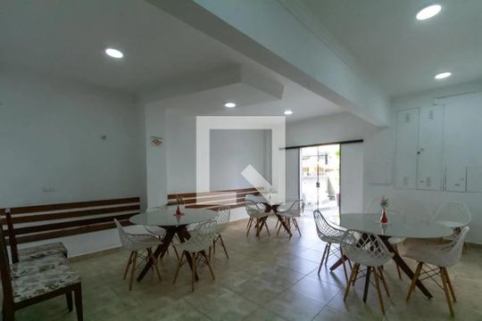 Área comum - Salão de festas de apartamento à venda com 2 quartos, 74m² em Baeta Neves, São Bernardo do Campo