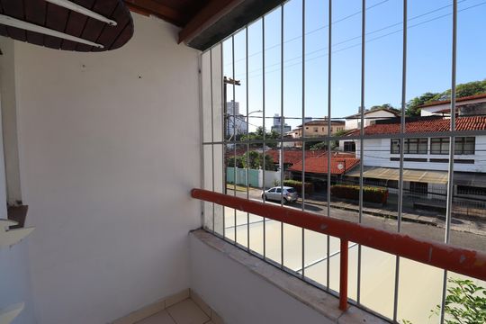 Varanda Suíte de casa de condomínio para alugar com 2 quartos, 130m² em Caminho das Árvores, Salvador