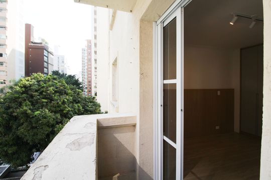 Varanda da Sala de apartamento para alugar com 3 quartos, 130m² em Itaim Bibi, São Paulo