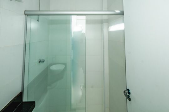 Banheiro do Quarto 1 de casa à venda com 2 quartos, 80m² em Santa Branca, Belo Horizonte