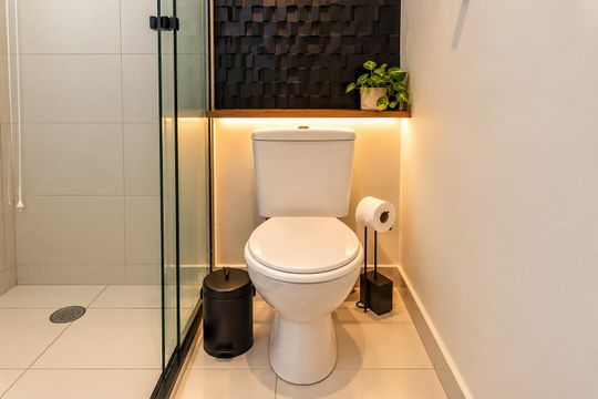 Banheiro de apartamento à venda com 1 quarto, 35m² em Consolação, São Paulo