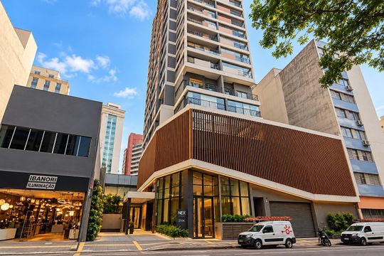 Fachada de apartamento à venda com 1 quarto, 35m² em Consolação, São Paulo