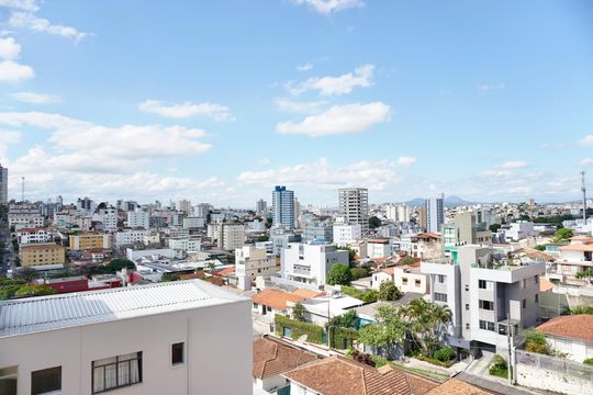 Sala - Vista de apartamento à venda com 3 quartos, 80m² em Floresta, Belo Horizonte