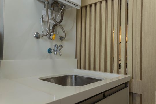 Área de Serviço de apartamento à venda com 2 quartos, 58m² em Vila Dusi, São Bernardo do Campo