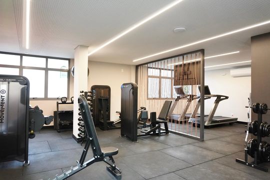 Área comum - Academia de apartamento à venda com 1 quarto, 64m² em São Pedro, Belo Horizonte