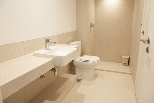 Suíte - Banheiro  de apartamento à venda com 1 quarto, 64m² em São Pedro, Belo Horizonte