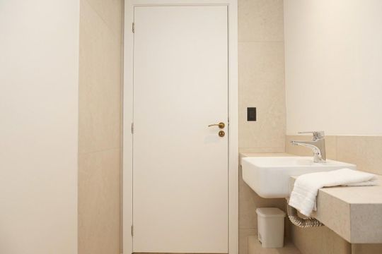Suíte - Banheiro  de apartamento à venda com 1 quarto, 64m² em São Pedro, Belo Horizonte