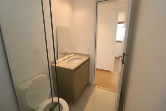 Banheiro de apartamento para alugar com 3 quartos, 98m² em Vila Ema, São Paulo