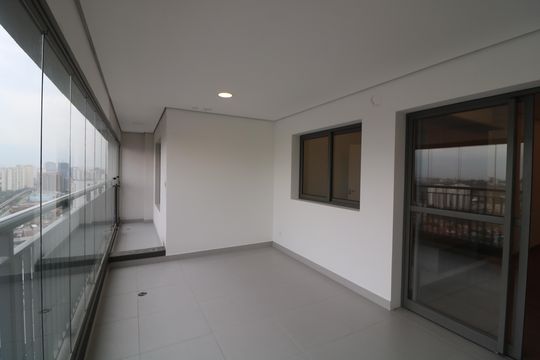 Varanda da Sala de apartamento para alugar com 3 quartos, 98m² em Vila Ema, São Paulo
