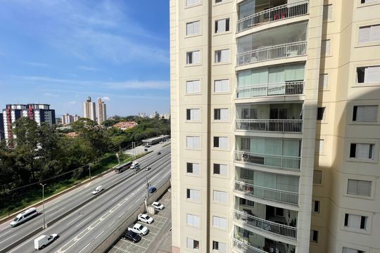 Vista da Varanda de apartamento para alugar com 3 quartos, 95m² em Jardim Arpoador, São Paulo