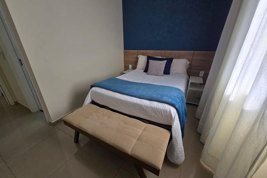 Quarto 1 de apartamento para alugar com 2 quartos, 81m² em Piracangaguá, Taubaté